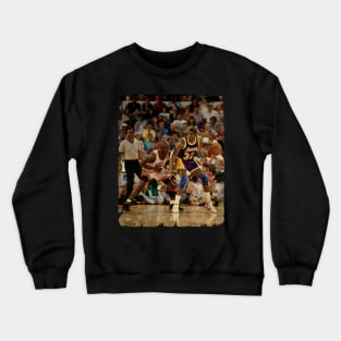 Michael Jordan vs Magic Johnson, 1990 Crewneck Sweatshirt